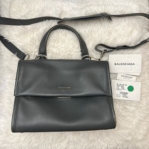 🎄Xmas Sale!! 💜Balenciaga Tool Satchel Shoulder Bag💜